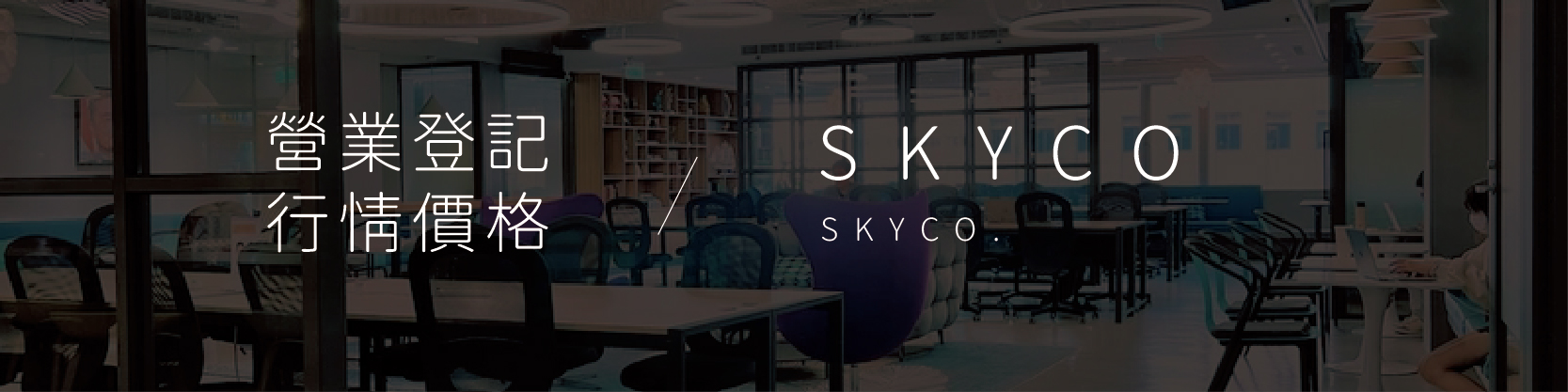 SkyCo 營業登記價格